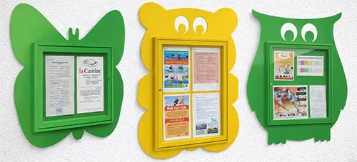 Shaped Notice Boards